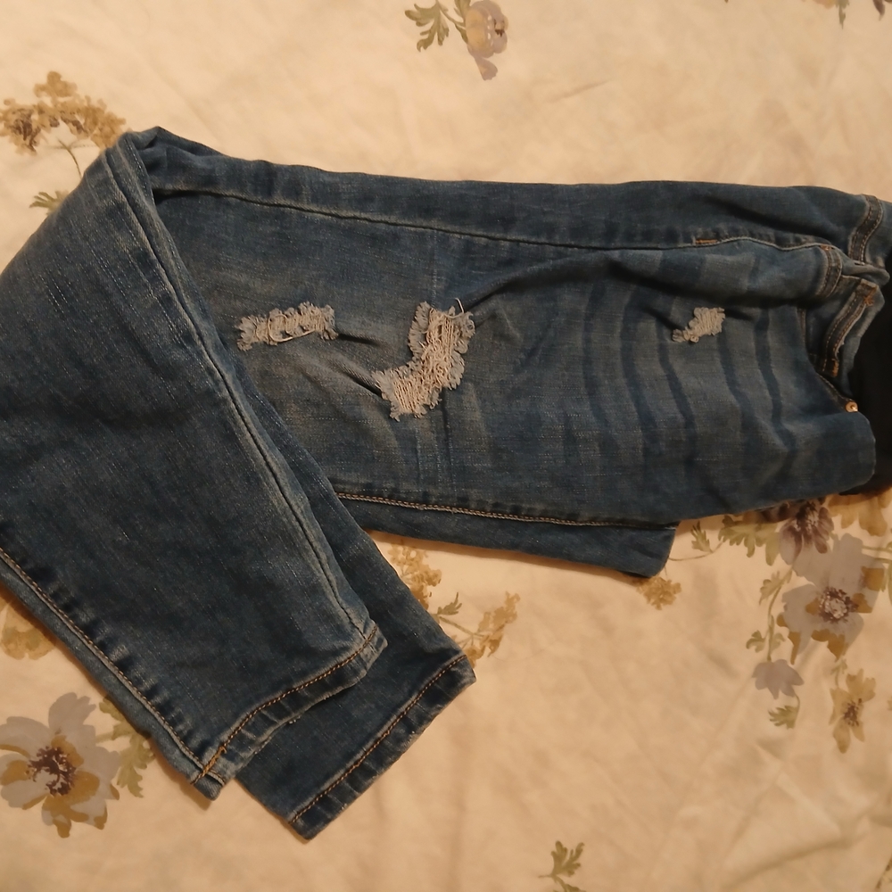 Casual Blue Boyfriend Jeans
